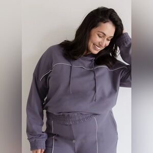 Kindred Braverly Mila Cropped Nursing Hoodie Size XL